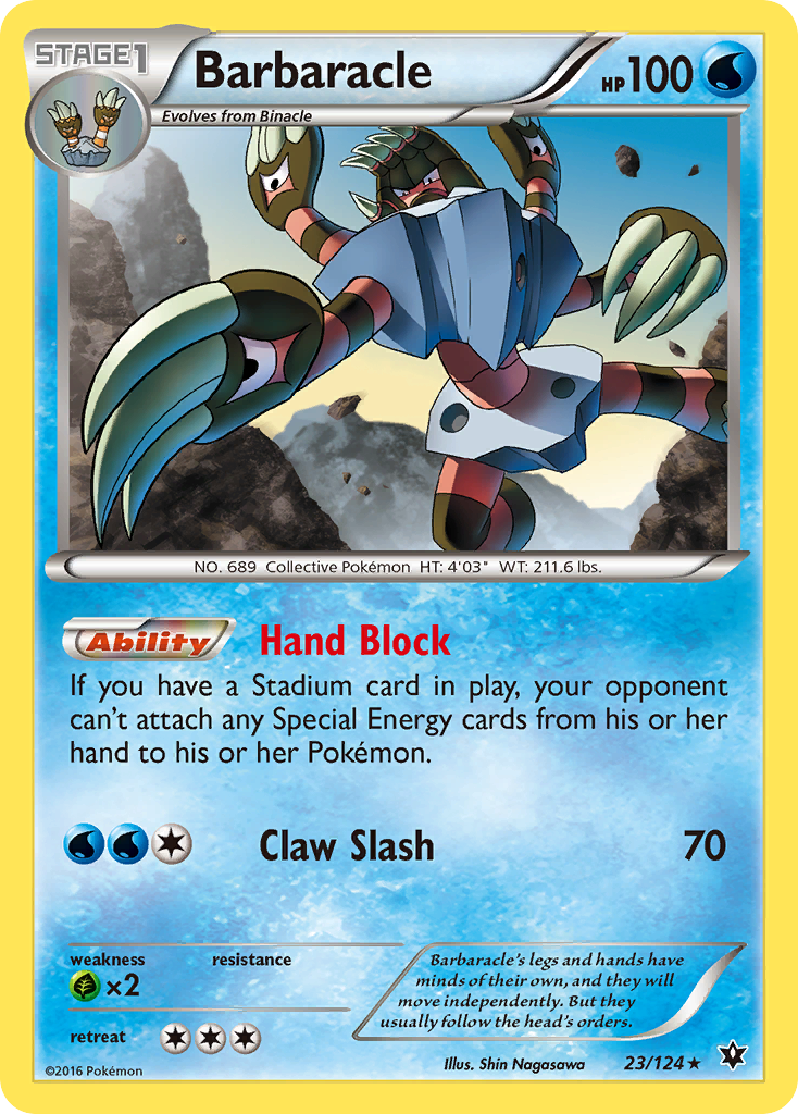 Fates Collide Barbaracle #23/124
